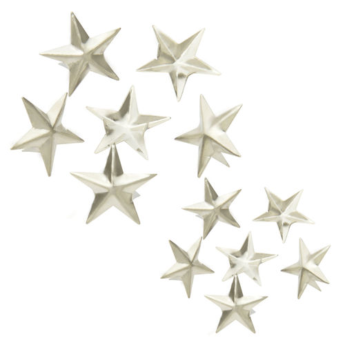 Star ornamental rivets